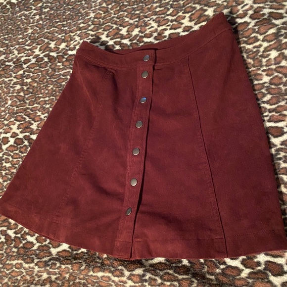 Abercrombie & Fitch Dresses & Skirts - A&F microsuede skirt